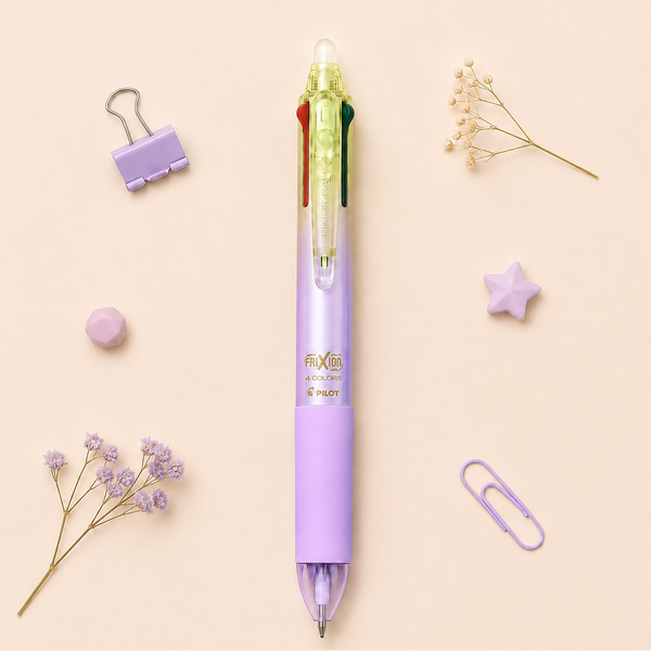 Pilot FriXion Ball 4 Color Erasable Multi Pen - 0.38 mm