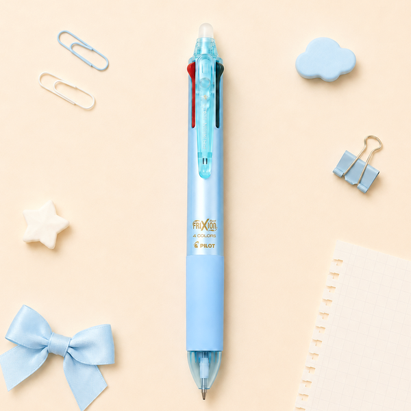 Pilot FriXion Ball 4 Color Erasable Multi Pen - 0.38 mm
