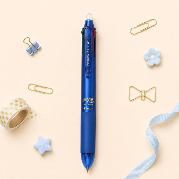 Pilot FriXion Ball 4 Color Erasable Multi Pen - 0.38 mm