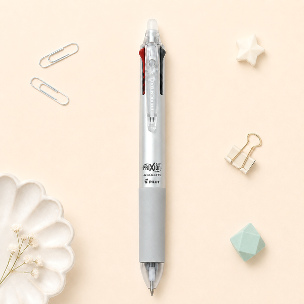 Pilot FriXion Ball 4 Color Erasable Multi Pen - 0.38 mm