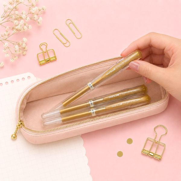 Uni-ball Signo Broad Gel Pen - Gold Ink