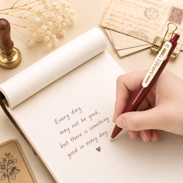Zebra Sarasa Clip Color Gel Pen - Vintage Colors