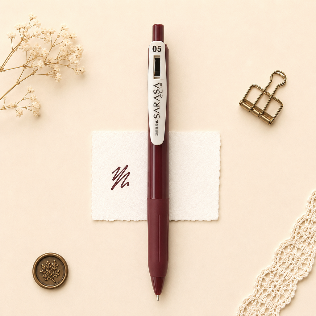 Zebra Sarasa Clip Color Gel Pen - Vintage Colors