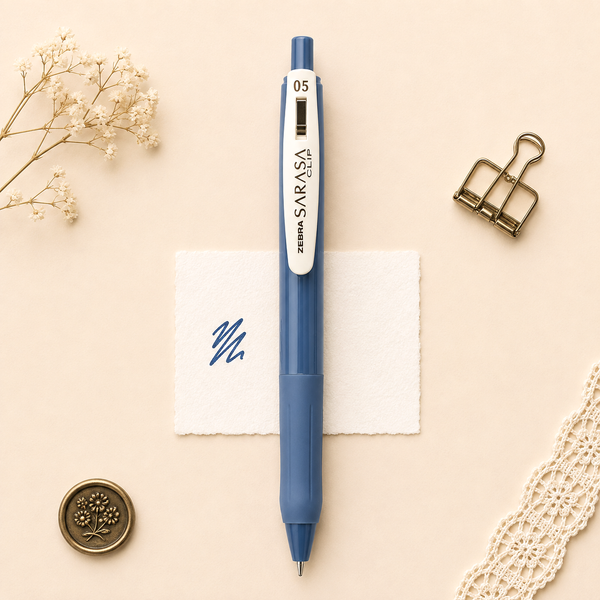 Zebra Sarasa Clip Color Gel Pen - Vintage Colors