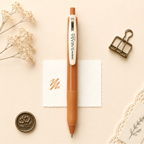 Zebra Sarasa Clip Color Gel Pen - Vintage Colors