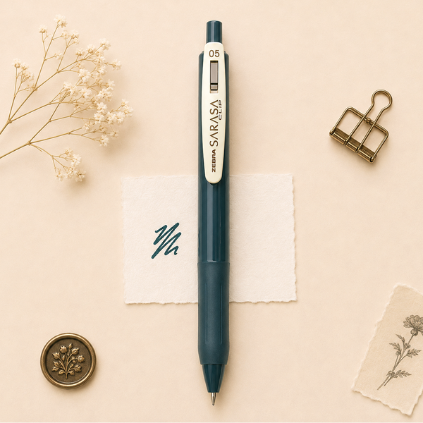 Zebra Sarasa Clip Color Gel Pen - Vintage Colors