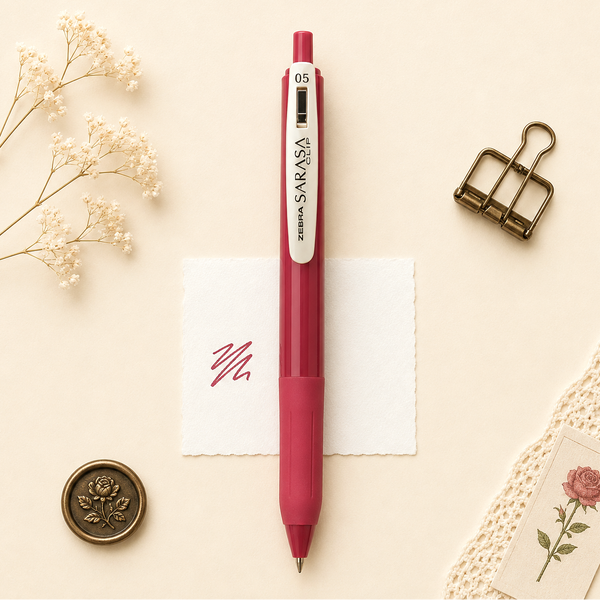 Zebra Sarasa Clip Color Gel Pen - Vintage Colors