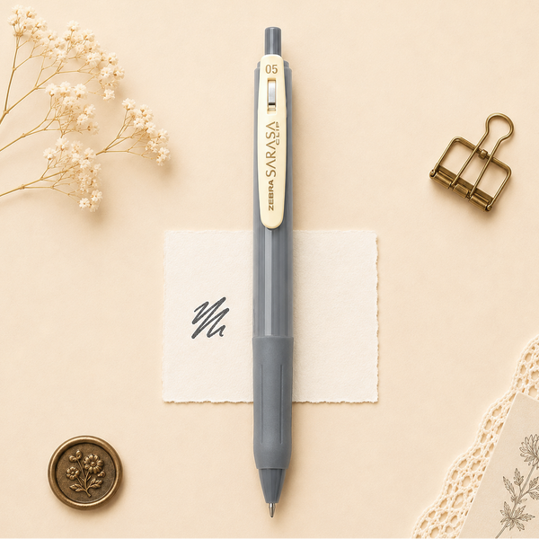Zebra Sarasa Clip Color Gel Pen - Vintage Colors