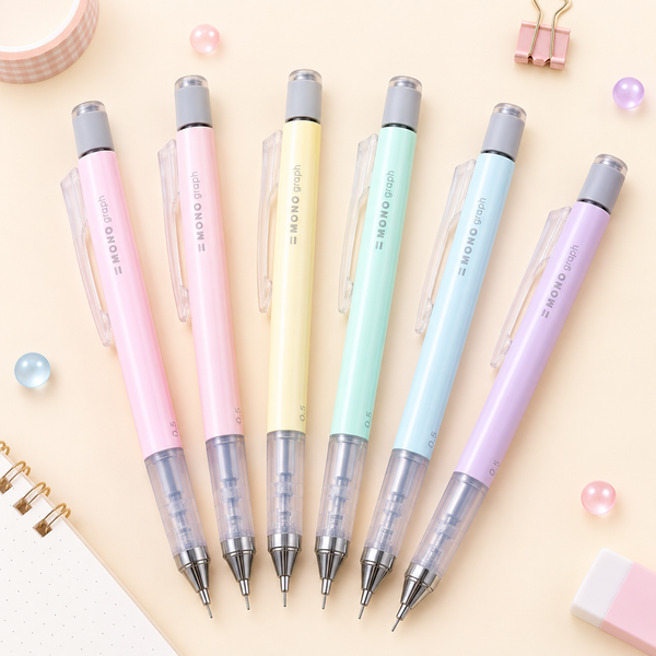 Tombow Mono Graph Pastel Shaker Mechanical Pencil
