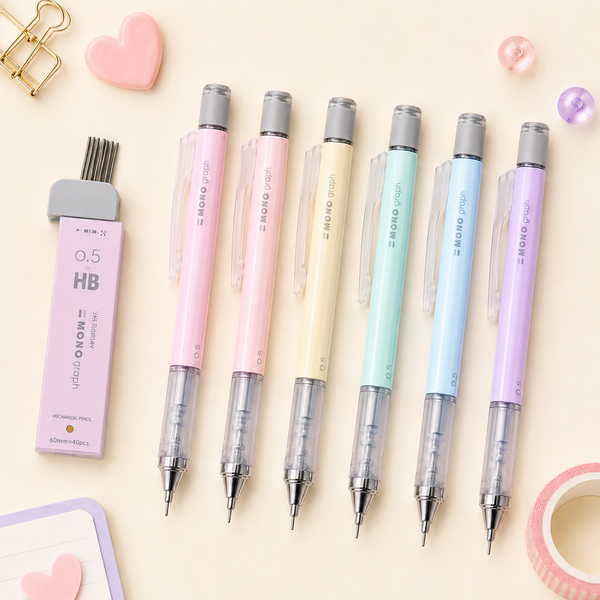Tombow Mono Graph Pastel Shaker Mechanical Pencil