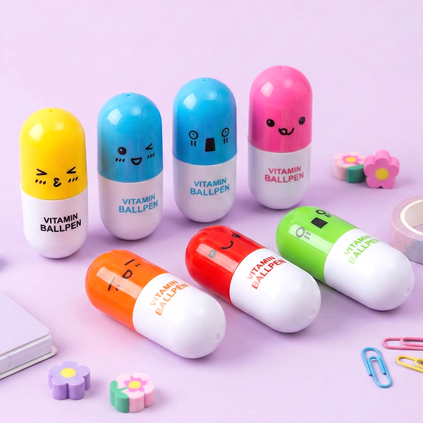 Vitamin Pill Ballpoint Pen