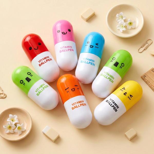 Vitamin Pill Ballpoint Pen