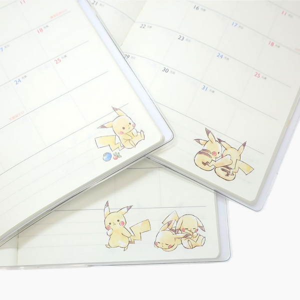 2024 Pokemon Schedule Book - Pikachu Number 025