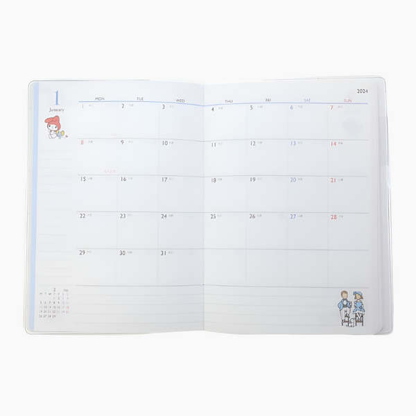 2024 Sanrio Schedule Book - Sanrio Characters