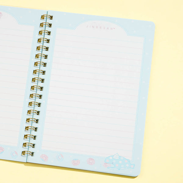 San-x Jinbesan Spiral Notebook - 2 Designs