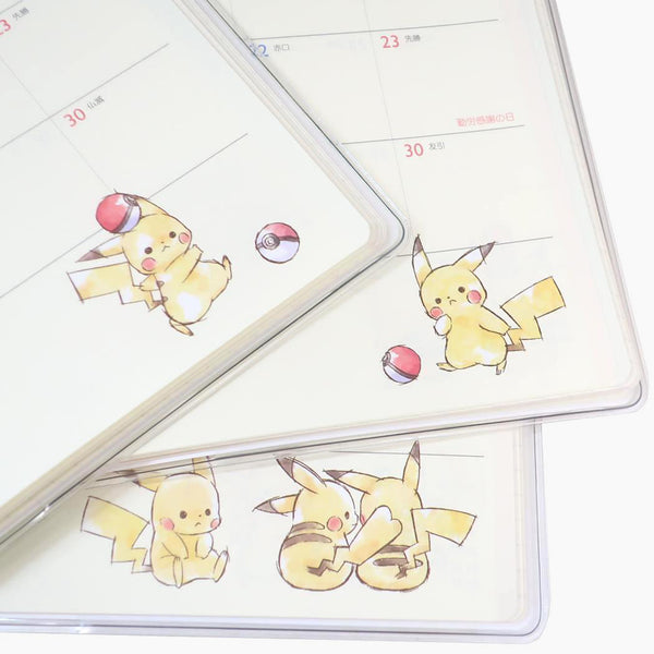 2025 Pokemon Schedule Book - Mint Pikachu - ONLY 20 AVAILABLE