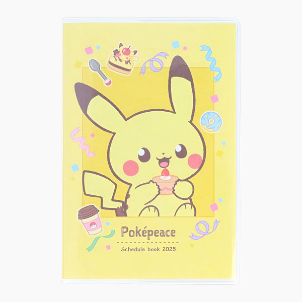 2025 Pokemon Pocket Schedule Book - Pokepeace Pikachu - ONLY 20 AVAILABLE