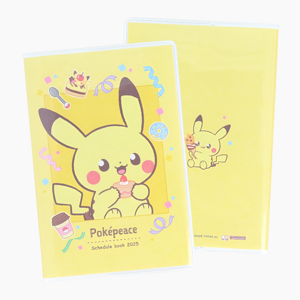 2025 Pokemon Pocket Schedule Book - Pokepeace Pikachu - ONLY 20 AVAILABLE