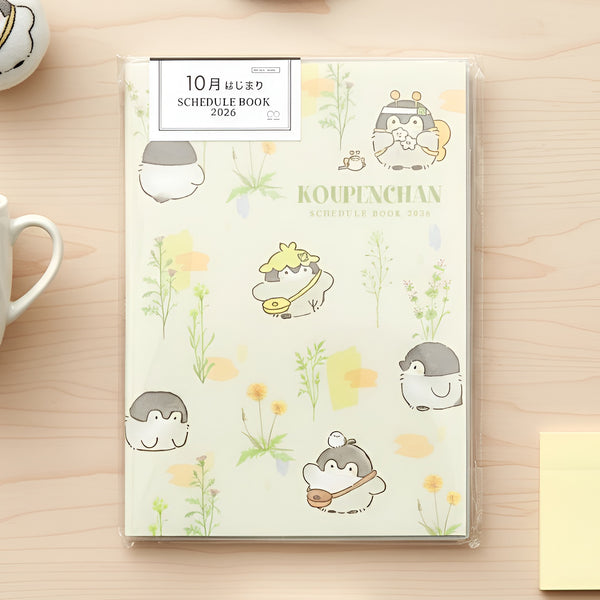 Sun-Star 2026 Koupenchan Penguin Schedule Book -  5 IN STOCK!