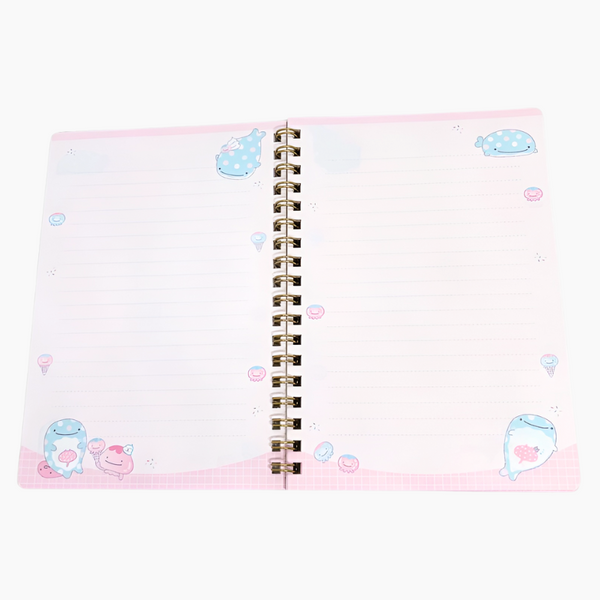 San-x Jinbesan Spiral Notebook - 2 Designs