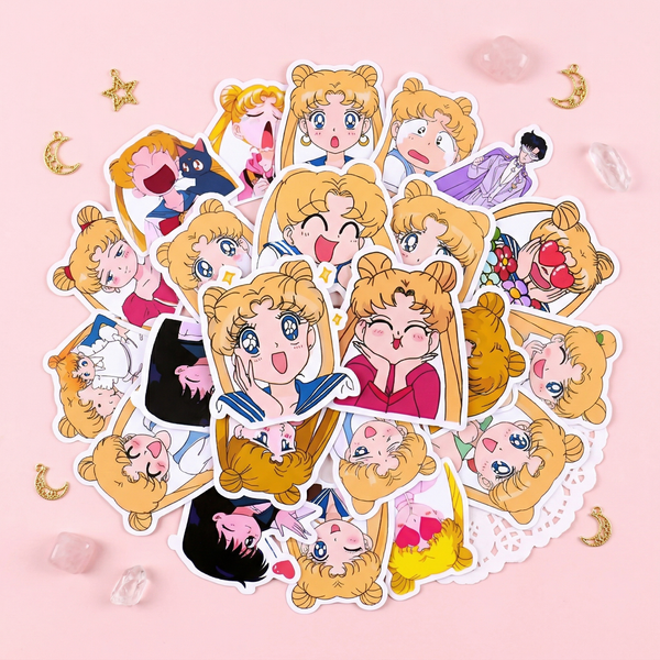 Sailor Moon Stickers - Excited Usagi