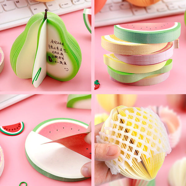 3D Fruit Memo Pad