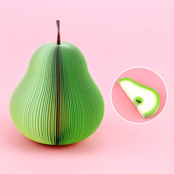 3D Fruit Memo Pad