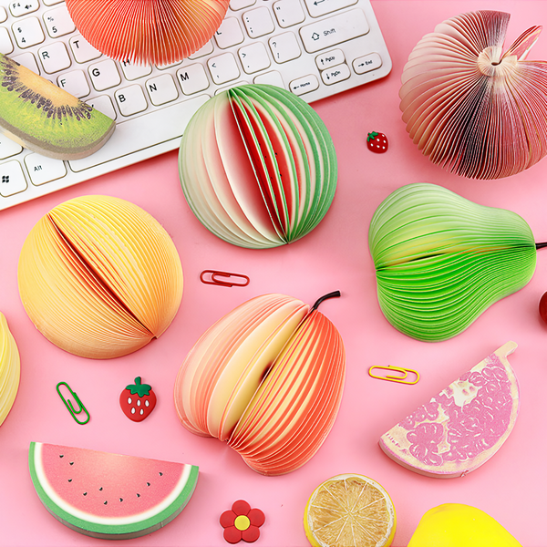 3D Fruit Memo Pad