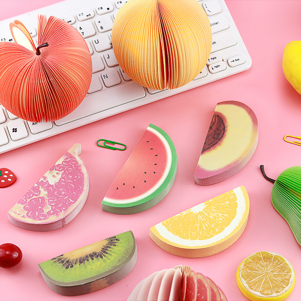 3D Fruit Memo Pad