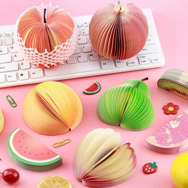 3D Fruit Memo Pad