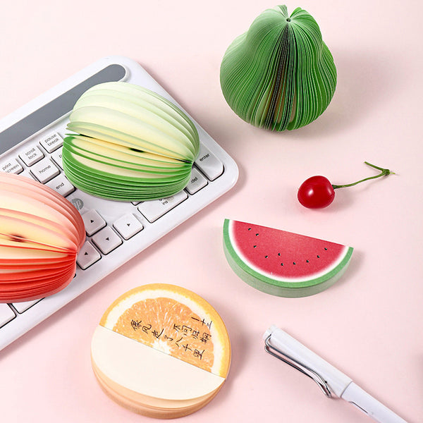 3D Fruit Memo Pad