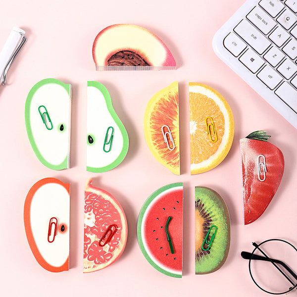 3D Fruit Memo Pad