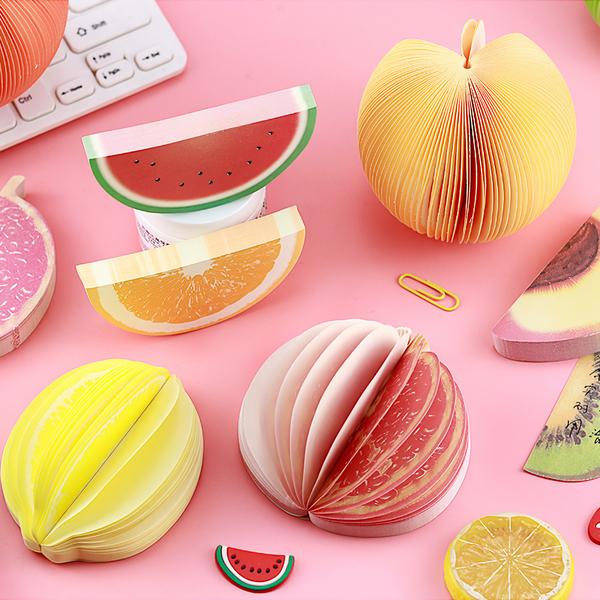 3D Fruit Memo Pad