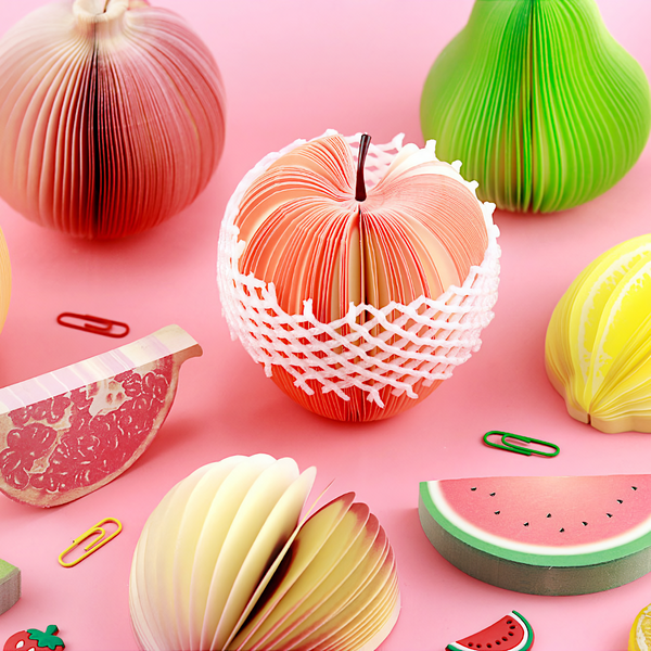 3D Fruit Memo Pad