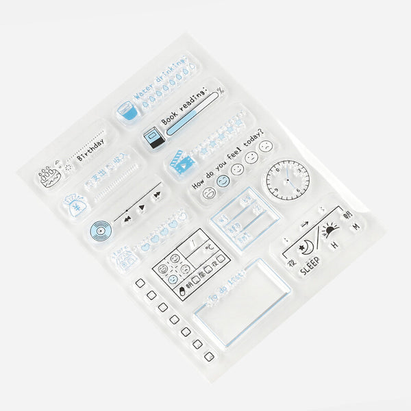 BGM Clear Stamp - Daily Life Tracker