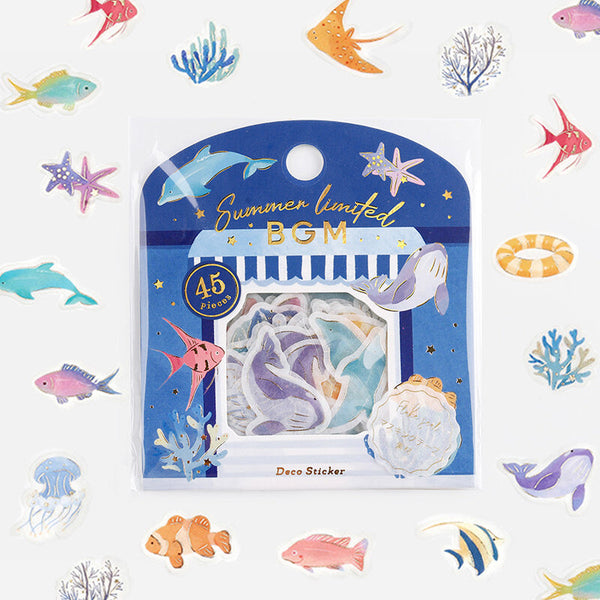 BGM Flake Stickers - Story Of The Sea - Limited Summer Edition
