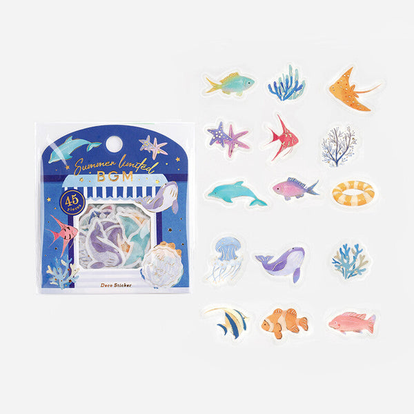BGM Flake Stickers - Story Of The Sea - Limited Summer Edition