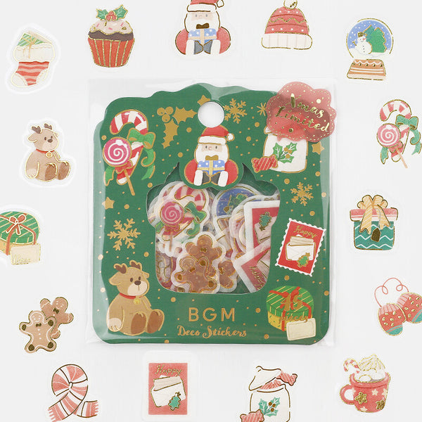 BGM Limited Xmas Edition Deco Stickers - Santa Is Here