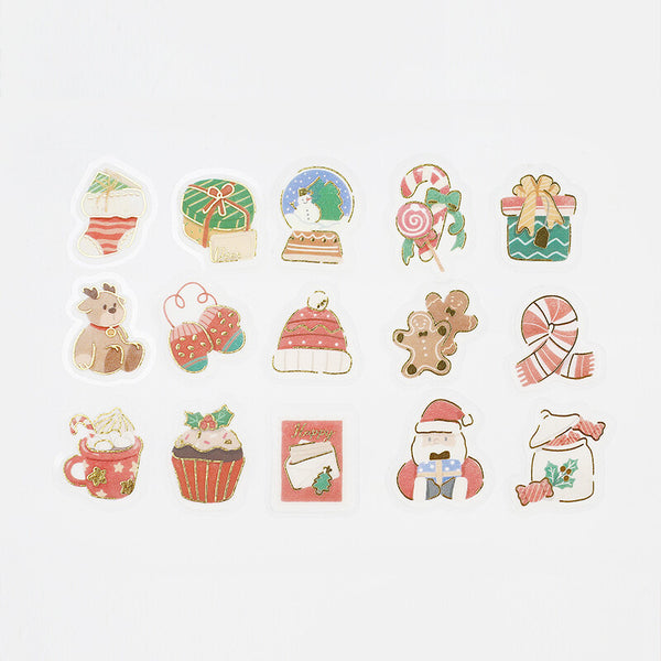 BGM Limited Xmas Edition Deco Stickers - Santa Is Here