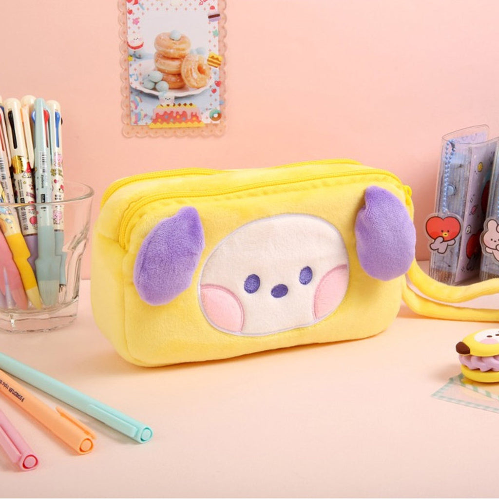 Amazon.com: ANGOOBABY Large Grid Mesh Pencil Case 2 Compartment Pen Bag  Clear Handheld Multifunction Pencil Pouch Transparent Makeup Bag for Teen  Student College Business Travel Office Adult - Purple : Arts, Crafts