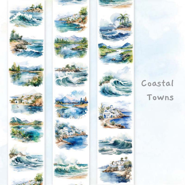 Beautiful Landscapes Washi Tape - Extra Large