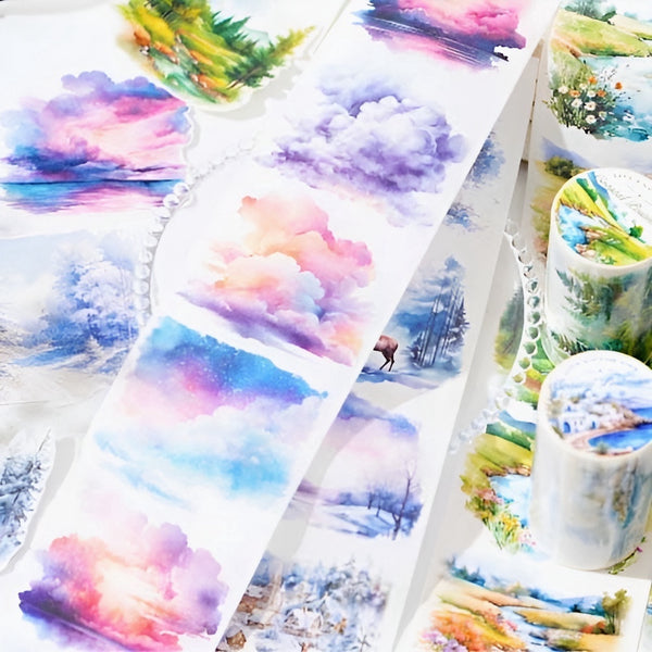 Beautiful Landscapes Washi Tape - Extra Large