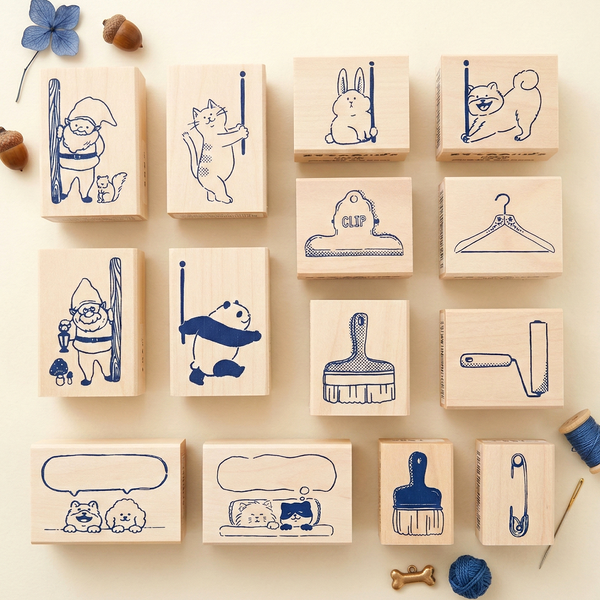 Beverly Deco Stamps - Matsune No Aibou