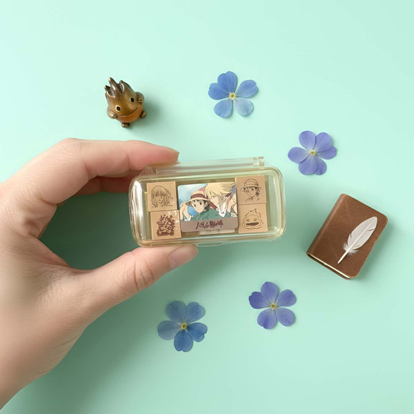 Beverly Howl's Moving Castle Stamp Set with Ink Pad