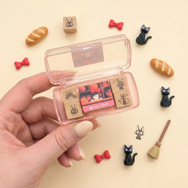 Beverly Kiki's Delivery Service Stamp Set with Ink Pad
