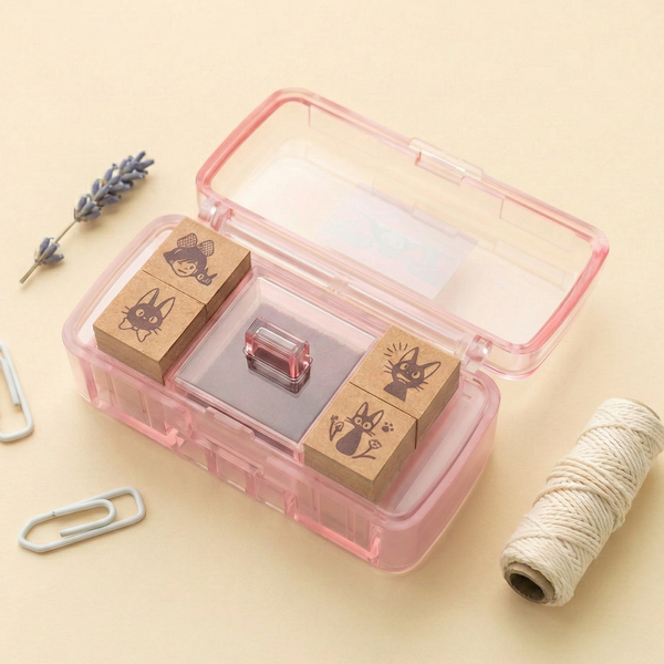 Beverly Kiki's Delivery Service Stamp Set with Ink Pad