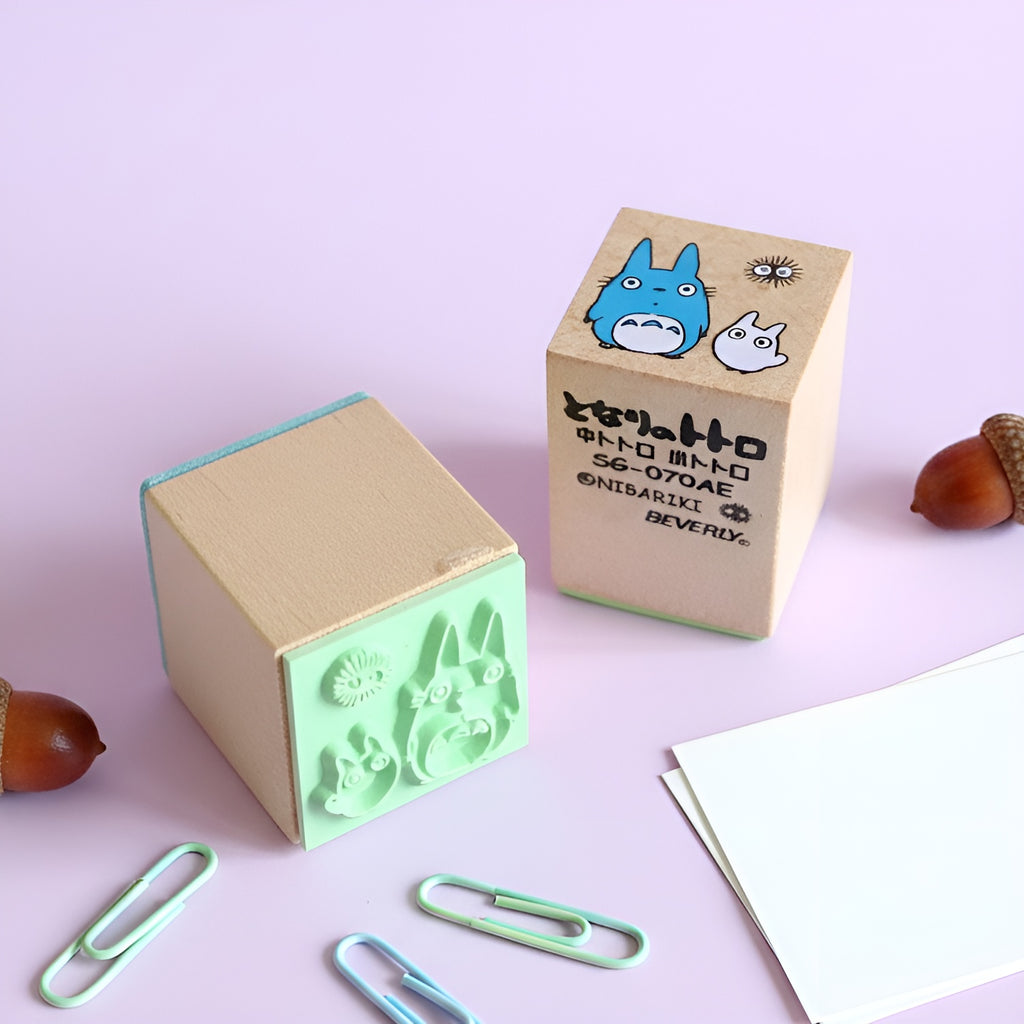 Beverly My Neighbor Totoro Stamp - Chu & Chibi Totoro