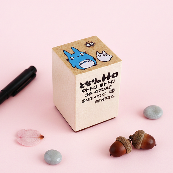 Beverly My Neighbor Totoro Stamp - Chu & Chibi Totoro