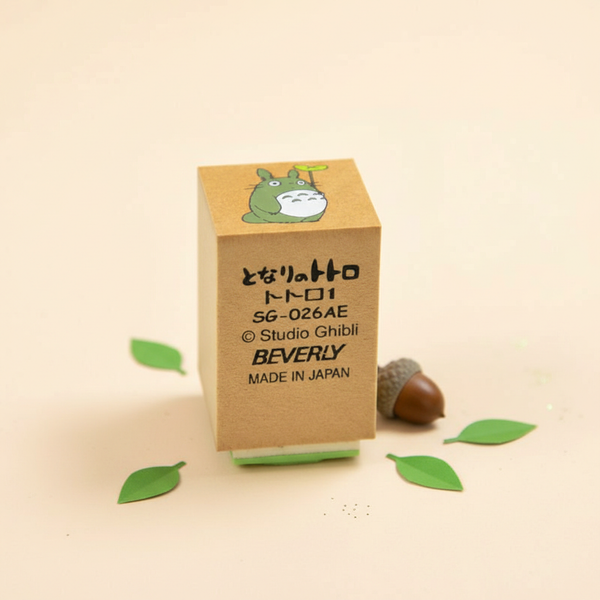 Beverly My Neighbor Totoro Stamp - Totoro with Leaf