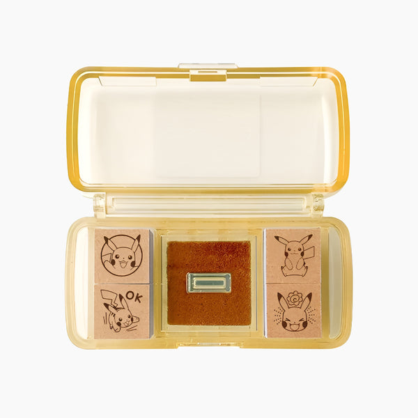 Beverly Pokemon Pikachu Stamp Set with Ink Pad